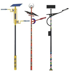 2024 nouvelle lampe extérieure haute puissance 40W à 100W Split LED lampadaires solaires étanche IP66 pour paysage routier à piles - Product Image 6