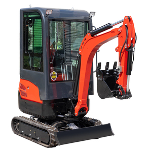 Miniexcavadora de 1.8 Toneladas con Cabina, Certificados CE y EPA, Venta Directa de Fábrica - Product Image 1