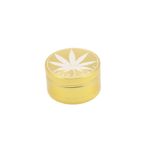QBAK <b>Herb</b> <b>Grinder</b> 5cm 2.4cm Gold 4-Piece Metal <b>Herb</b> Grinding Tool - Product Image 2