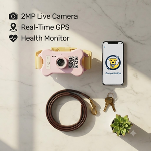 Collier GPS intelligent haut de gamme pour animaux de compagnie avec suivi de localisation et d'activité en temps réel - Product Image 2