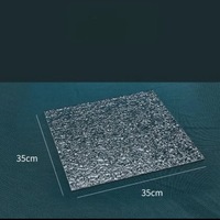 Présentoir à Desserts en Acrylique Effet Vague d'Eau, Plateau de Service pour Pâtisseries de Mariage et Banquets, Décorations de Table pour Plats Froids et Pause Thé