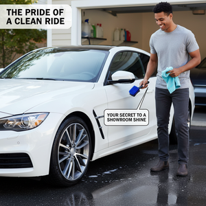 Reifenglanz-Bürste Auto-Zubehör Autowäsche-Bürste Scheuerbürste Reifenbürsten mit Langem Griff Auto-Reinigungsbürsten - Product Image 6