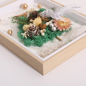 Natale vendita calda su misura MDF foto di natale cornice di stile semplice cornice in resina per appendere in piedi Festival cornici di arte decorativa - Product Image 5