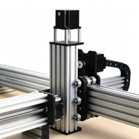 Kit mécanique de routeur CNC 4 axes 1220x2000mm, cadre à entraînement par vis WorkAnt uniquement pour la gravure sur bois DIY
