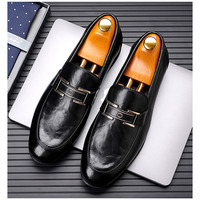 TPY0 Chaussure élégante pour homme, en cuir, de ville, décontractée, de créateur, formelle, style bateau italien, fabricant