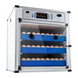 Incubateur automatique d'oeufs de capacité de 204 bon prix Machine à couver d'oeufs de poule à vendre