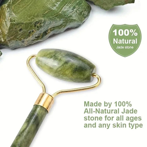 Natural Beauty Slimming Tools <b>Jade</b> <b>Roller</b> for Facial Massage Eye Neck Guasha Scraper Thin Lift <b>Roller</b> - Product Image 5