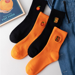 Calzini di cotone a tubo medio sportivi da uomo in spugna con ricamo di strada di migliore moda personalizzati calzini di alta qualità - Product Image 5