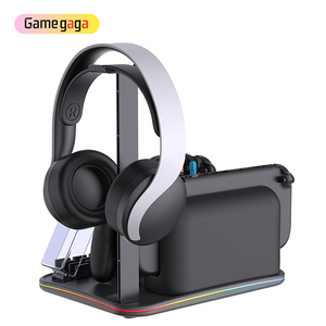 Base de carga X PG‑SW2065 para Switch Switch2, ventilador de refrigeración RGB, cargador Joy‑Con, soporte de almacenamiento para tarjetas de juego y auriculares - Product Image 4