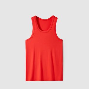 Breathable Modal Fitness Tank Top Men, Sleeveless Gym Workout <b>Running</b> Vest, Custom Logo High Quality Wholesale - Product Image 5