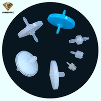 Mini filtre en ligne 1/4" 6,4 mm avec connecteur cannelé en plastique pour tuyau, filtre purificateur d'air et d'eau en maille