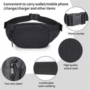 กระเป๋าคาดเอวแบบสบายๆ ตัวอย่างฟรี สายปรับได้ กระเป๋าคาดลำตัว - Product Image 5