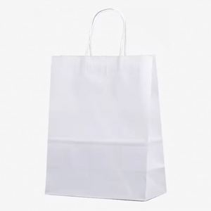 Bolsas de Papel Kraft Biodegradables con Diseño Personalizado 2026, Bolsas de Papel Kraft para Llevar Pan y Productos Horneados con Asas - Product Image 5