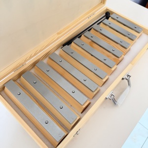 Vente directe du fabricant : Instruments de percussion écologiques, <span class=keywords><strong>Xylophone</strong></span> en bois 10 tons avec mallettes pour enfants 3 ans et plus - Product Image 4