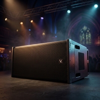 Haut-parleur Line Array H3 Pro Passif 1200W Haute Puissance pour Bar d'Ingénierie Extérieur et Mariages de Grande Envergure