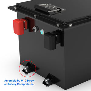 DELONGTOP Preço de fábrica 48V 51.2V 105AH 100AH 5KWH Bateria para carrinho de golfe Power BMS 200A embutido - Product Image 4