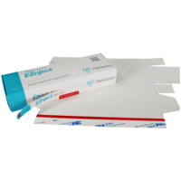 UV Advantage Boîte d'expédition kraft rigide ondulée pliante en papier recyclé gaufrage à fermeture éclair pour emballage médical expédition de chaussettes
