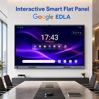 Interaktives Smart Whiteboard 65/75/86/98 Zoll 4K LED-Panel 50-Touch All-in-One Display 96MP Kamera Android/Windows OS Konferenzsystem