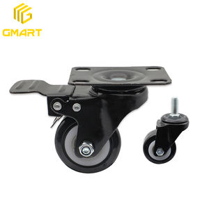 Gmart Xiamen Custom ize Rot 50 Mm 4 Tonnen geräuscharmes Bohrloch Acryl Holz Möbel Beine Arbeitstisch Rollen Made in Japan - Product Image 6