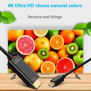 TriCreate Mini 1.8m DP vers pour adaptateur HDMI 4K * 2K répartiteurs et convertisseurs vidéo HD 4K - Product Image 3