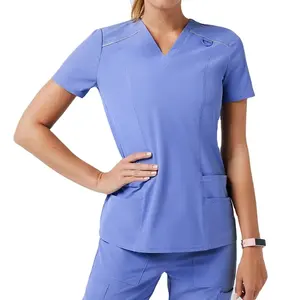 2020 commercio all'ingrosso di stirata tessuto Giapponese infermiera uniformi ospedale medico scrubs