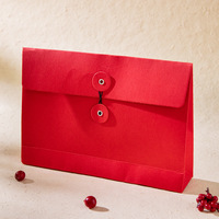 Sobre Expandible Personalizado de Papel Kraft Negro A5 |   Bolsa de Embalaje para Camisetas de Vendedor de Ropa, Color y Tamaño Personalizados