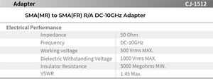 Adaptateur de câble coaxial d'alimentation directe d'usine Adaptateur Rf en acier inoxydable de qualité commerciale - Product Image 3