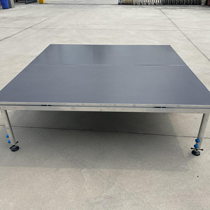 4x8ft Modular Aluminum <strong>Stage</strong> <strong>Platform</strong> with Plywood Surface Quick Lock for Event Rental Concert - Product Image 3
