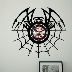 Creative Vinyl Record Wall <b>Clock</b> QUEEN Music Team 3D Retro <b>Clock</b> Living Room Decoration <b>LED</b> Quartz Wall <b>Clock</b> - Product Image 3