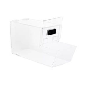 Boîte distributeur de bonbons en acrylique transparent portable personnalisée en usine Boîte de rangement pour collations - Product Image 5