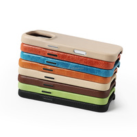 Vente en gros Étui pour téléphone portable Étui en cuir véritable Étuis pour téléphone portable en cuir pour filles