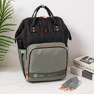 Nuevo producto Oxford tela ligera bolsa de lujo para mamá gran capacidad casual todo-fósforo hombro madre y bebé bolsa de viaje bolsa de pañales - Product Image 6