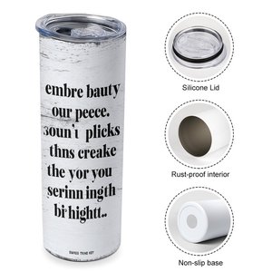 Gobelet isotherme en acier inoxydable 20 oz, design personnalisé, pour usage quotidien - Product Image 3