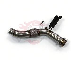 Tubo de Escape de Alto Flujo Vortex 304 de Acero Inoxidable Pulido Espejo para F15 X5 30xd 40xd N57N N57Z 2012-2017, Escape de Competición de Alto Rendimiento - Product Image 2