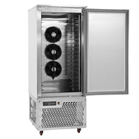 Gabinete de congelación comercial a baja temperatura-40 grados para albóndigas de pepino de mar, salmón y atún
