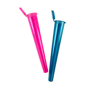 Özelleştirilebilir 19x109mm koni PP plastik tüpler ile çocukların açamayacağı Pop üst kapak sıkmak açık - Product Image 1