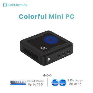 Mini PC GenMachine AMD Ryzen 7 <span class=keywords><strong>2700U</strong></span> de Doble Núcleo, Win11, RAM DDR4, SSD, WiFi 5, BT4.2, HD, 2xUSB3.0, 2xUSB2.0, 1G LAN, 2 Pantallas, Nuevo de Fábrica - Product Image 4