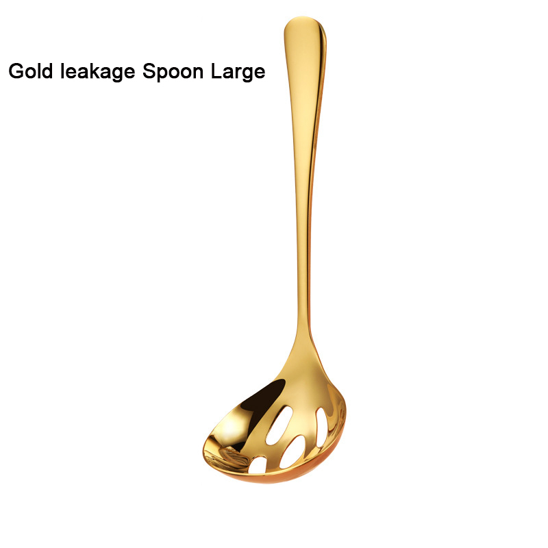 Cuillère à fuite d'or, grand modèle