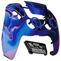 Coque avant eXtremeRate Luna redessinée bricolage pour boîtier de manette PS5 boîtiers de contrôleur avec pavé tactile pour manette PS5