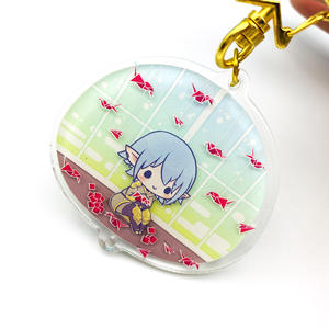 พวงกุญแจอะคริลิคสองด้าน3D พิมพ์ลายอะนิเมะแบบกำหนดเอง - Product Image 5