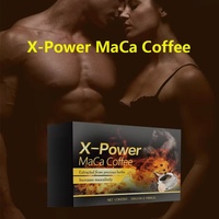 Power Coffee pour hommes Marque privée Café instantané mélangé avec Maca et Goji Berry Saveur d'herbes épicées Goût neutre