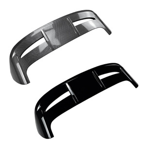 สปอยเลอร์หลังฟอร์ด เฟียสต้า ABS สีดำเปียโน ลายคาร์บอนไฟเบอร์ ทรง Ducktail ปี 2008-2017 - Product Image 2