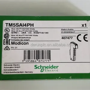 Nouveau contrôleur programmable PLC d'origine TM5SAI4PH entrée de température de résistance thermique, précision 16 bits en stock Sch-neider