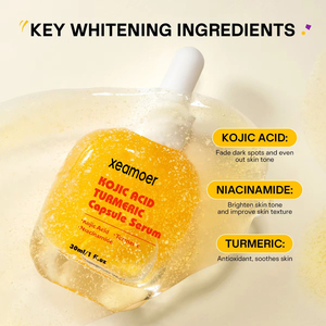 Suero Facial con Vitamina C, Antioxidante, Iluminador, Unifica el Tono <span class=keywords><strong>de</strong></span> Piel, para Piel Opaca, 30 ml, OEM ODM - Product Image 3