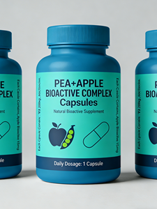 Suplementos Herbales de Marca Privada OEM/ODM con Extracto de Brotes de Guisante y Extracto de Manzana en Cápsulas para el Crecimiento del Cabello en Adultos y Contra la Caída del Cabello - Product Image 3