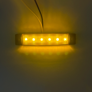 12V 6Led 24V camion remorque côté marqueur indicateurs lumière voiture Signal frein arrière queue bande lumière - Product Image 6