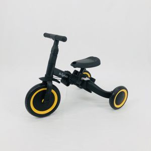 Para Brightbebe Multifuncional 4 en 1 Triciclo para niños Rango de edad 2-4 años Bicicleta de equilibrio plegable con dosel para bebés - Product Image 3