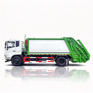 Camion à ordures compacteur Dongfeng 4X2 16 tonnes 12 m³ pour la collecte et le transport des déchets - Product Image 2