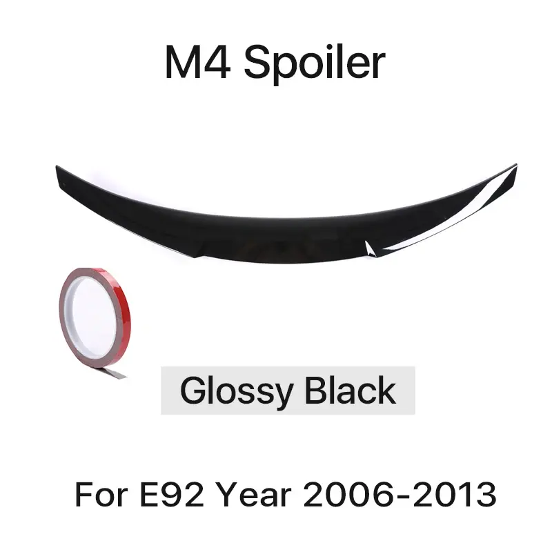 e92 M4 noir brillant