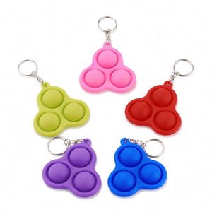 Juguetes Personalizados Antiestrés, Juguetes Sensoriales para Aliviar el Estrés, Llaveros de Silicona con Burbujas para Presionar con los Dedos - Product Image 6